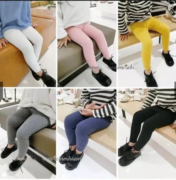 New Winter Warm Ribbed Stuff Tights For Women/Men