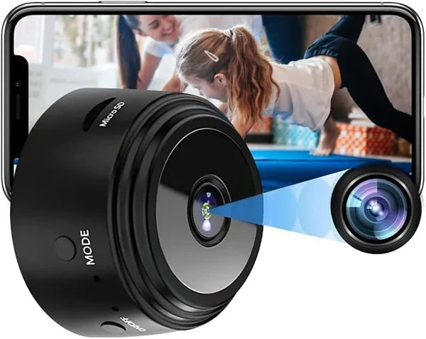 A9 Mini Camera WiFi 1080P HD – Compact Portable Security Camera with Night Vision & Motion Detection