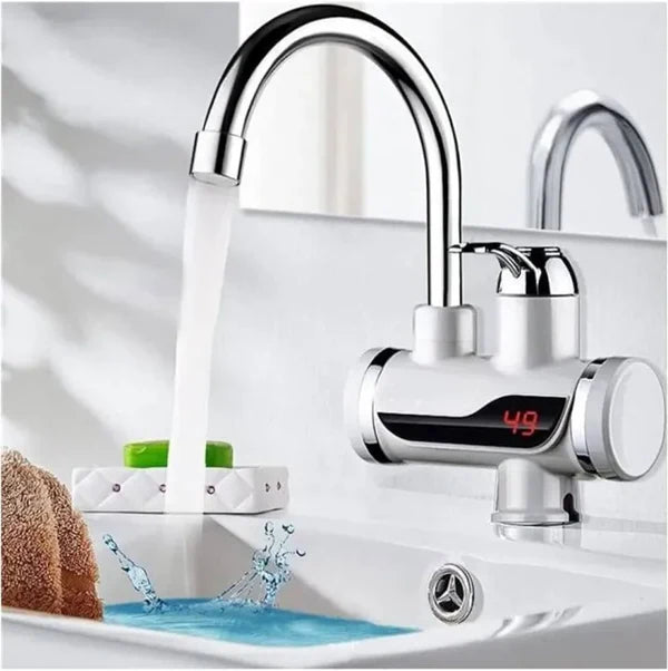 Instant electric water heater tap